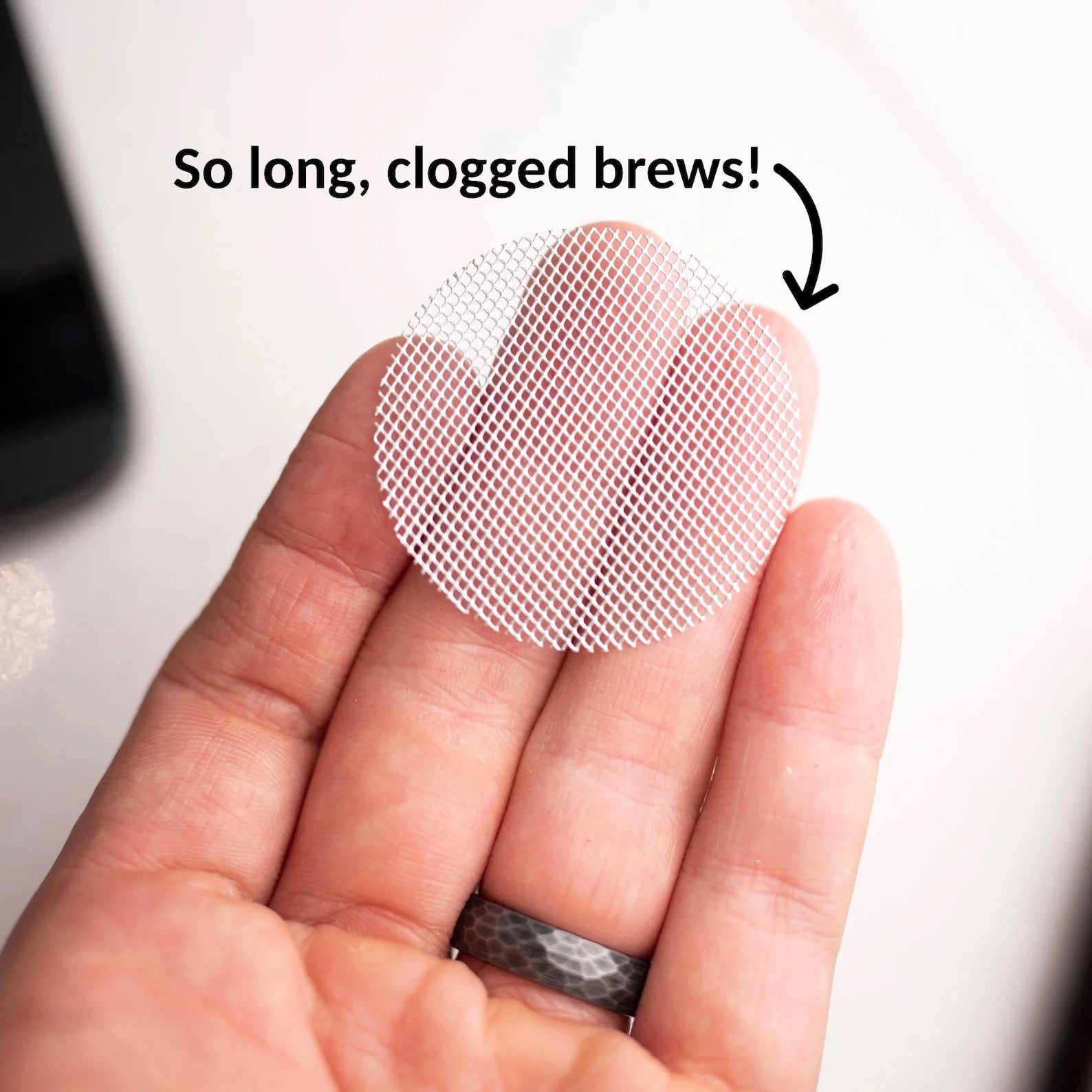 Mesh Anti-Clog Screen for Fellow Stagg X