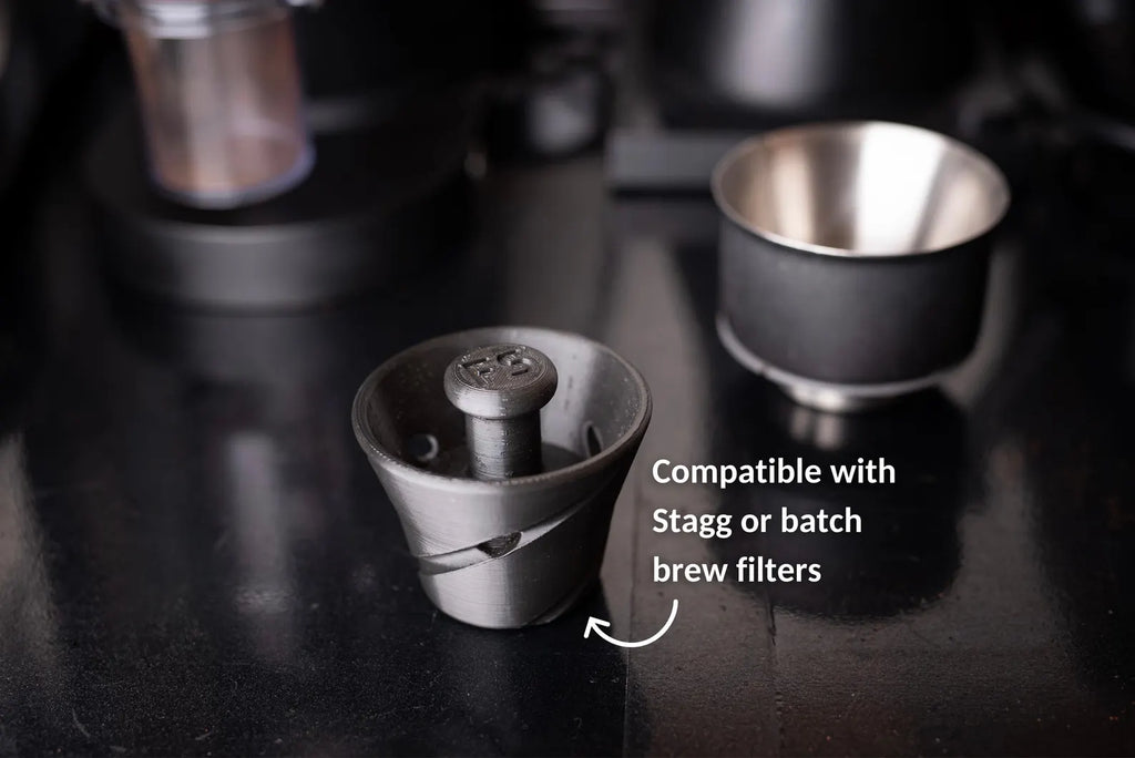 Filter Smoosher for Fellow Stagg X (Zero Bypass Tool)